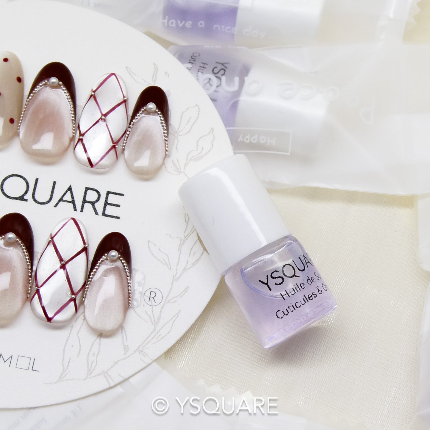 Y.Square Huile de Soin Cuticules & Ongles 2ml