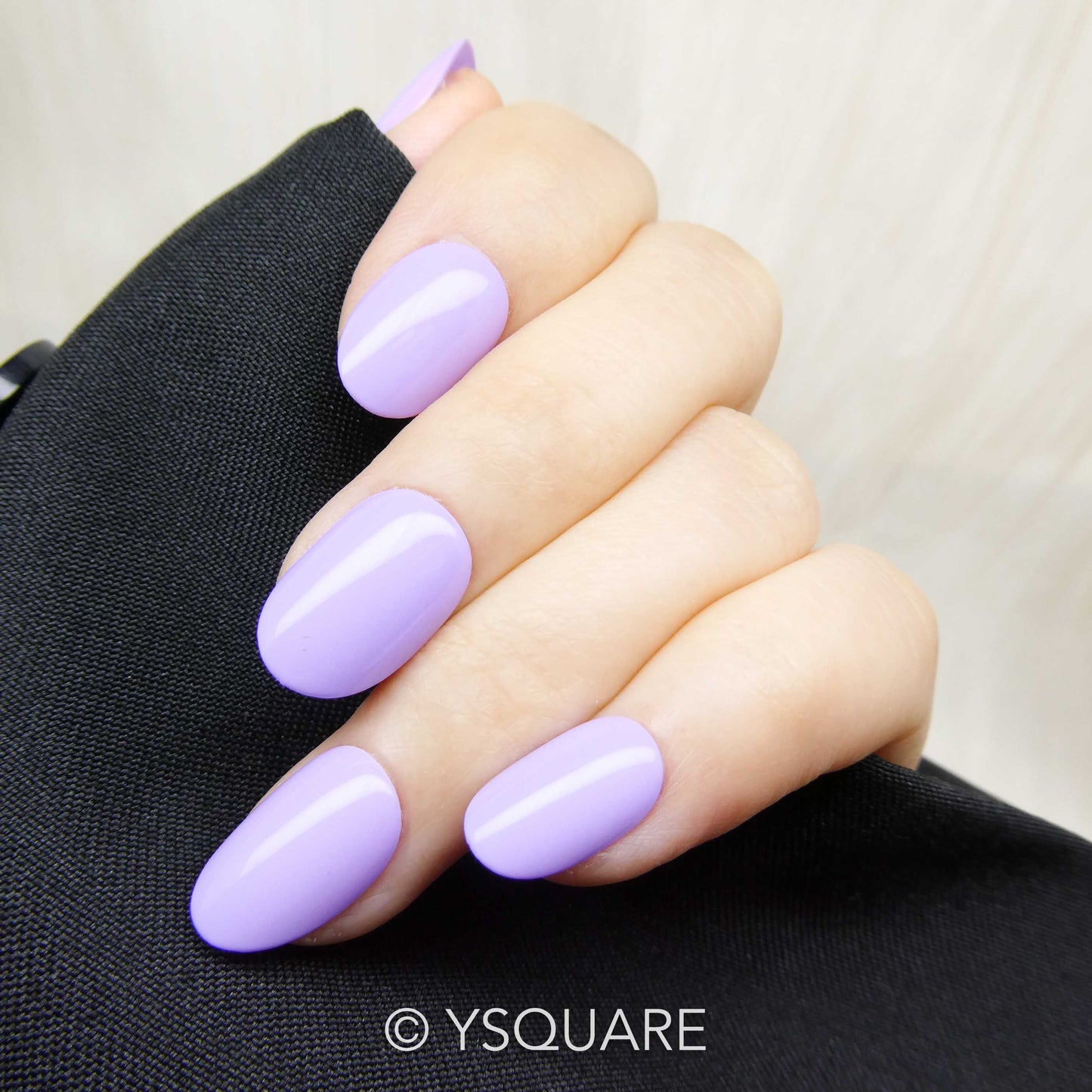 < Pastel Collection > Y.Square Faux Ongles Fait Main Réutilisables