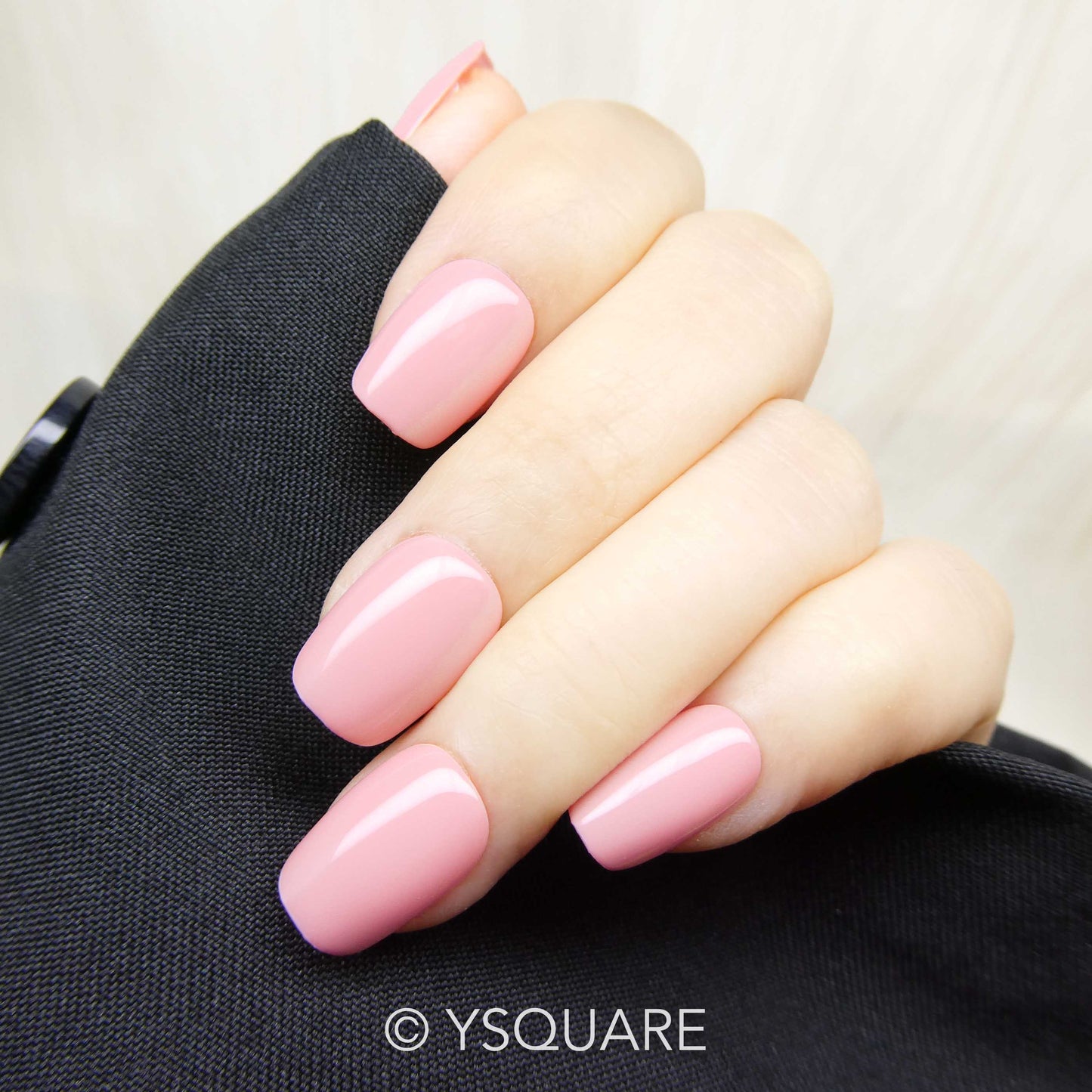 < Pastel Collection > Y.Square Faux Ongles Fait Main Réutilisables