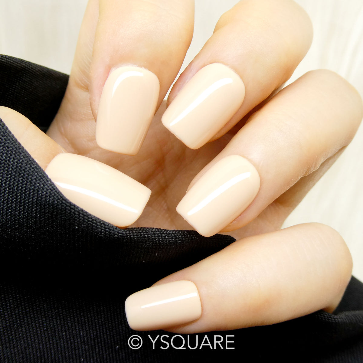 < Nude Parfait > Y.Square Ongles Press On / Faux Ongles réutilisables