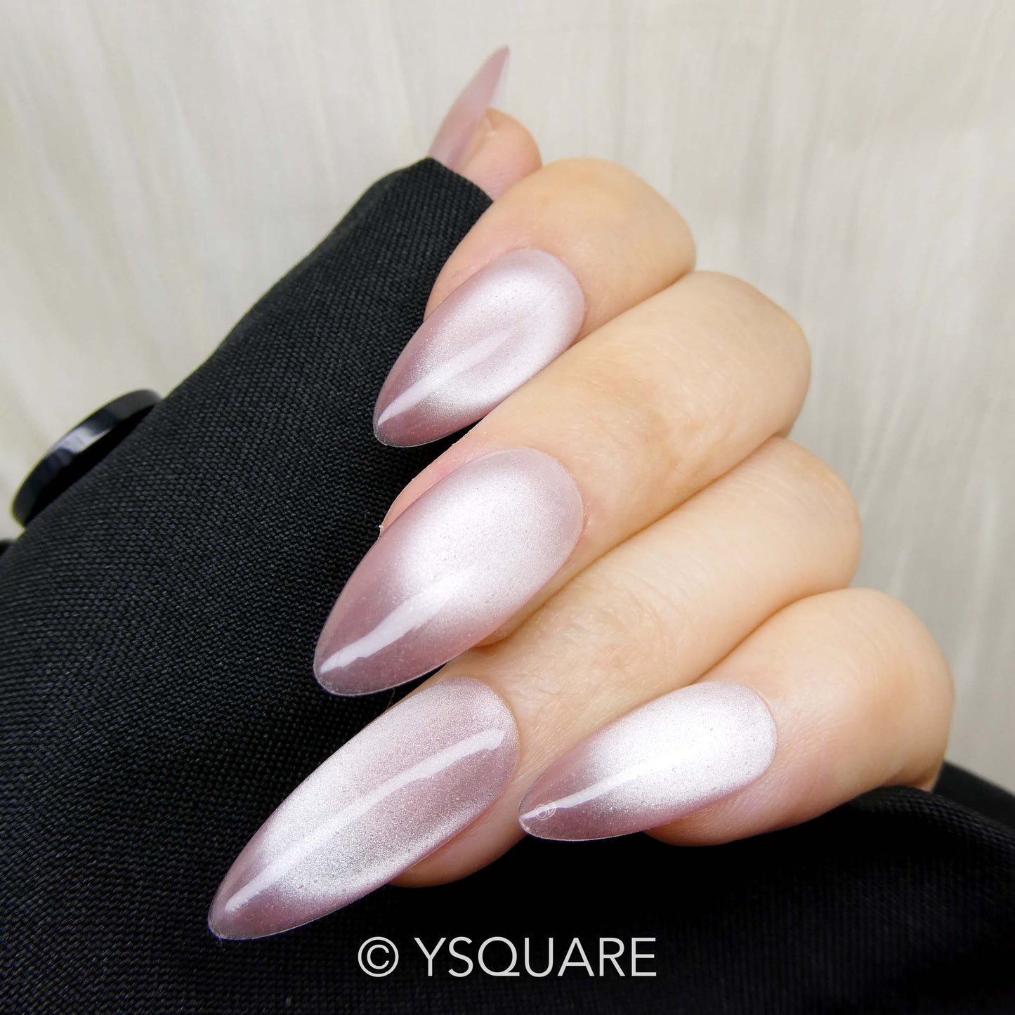 < First Date > Y.Square Faux Ongles Fait Main Réutilisables