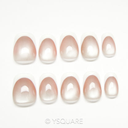 < French Bling  > Y.Square Faux Ongles Fait Main Réutilisables