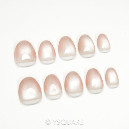 < French Bling  > Y.Square Faux Ongles Fait Main Réutilisables