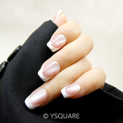 < French Bling  > Y.Square Faux Ongles Fait Main Réutilisables