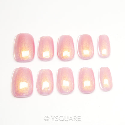 < Gloss à lèvres > Y.Square Faux Ongles Fait Main Réutilisables