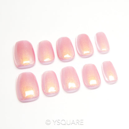 < Gloss à lèvres > Y.Square Faux Ongles Fait Main Réutilisables