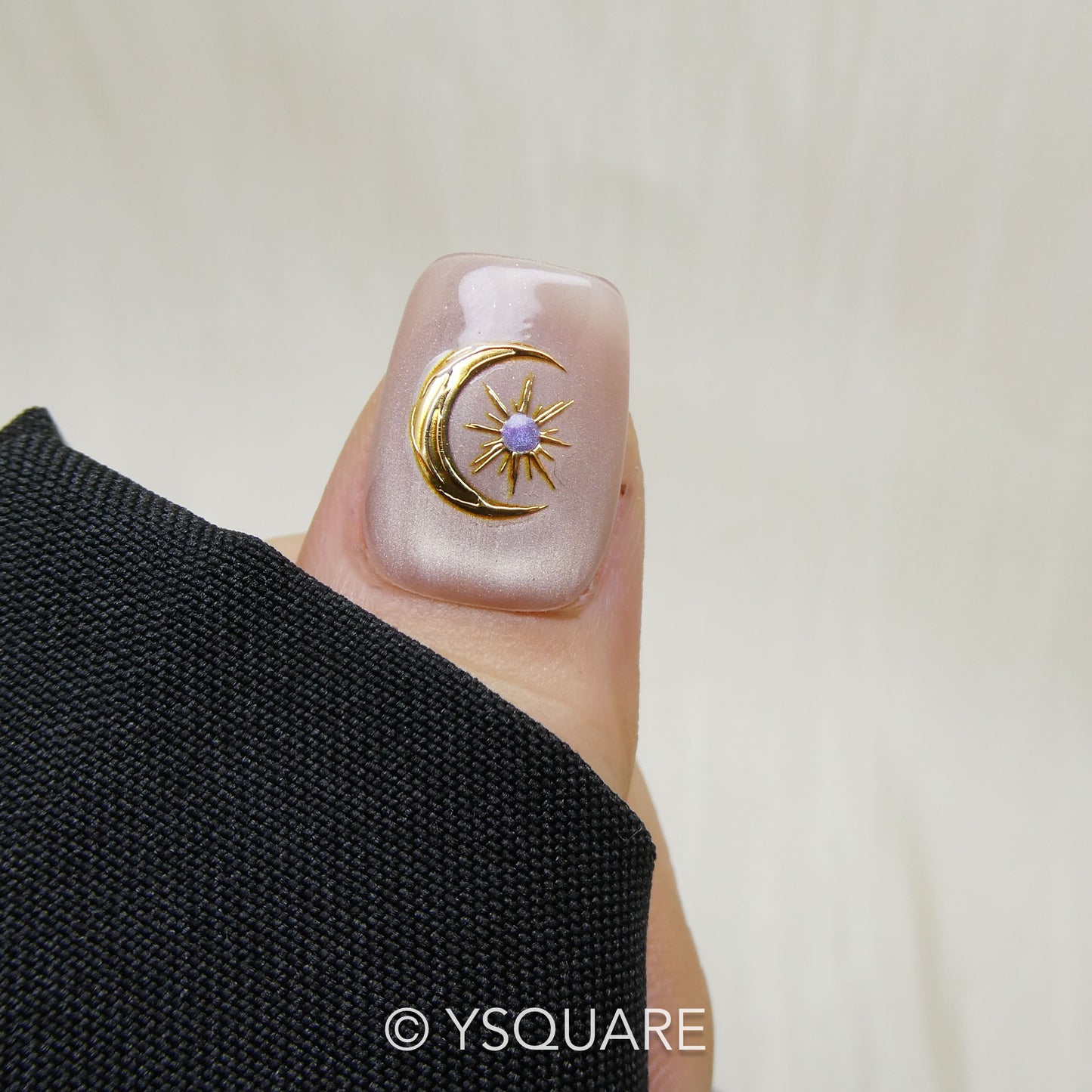 < Marrakech > Y.Square Faux Ongles Fait Main Réutilisables