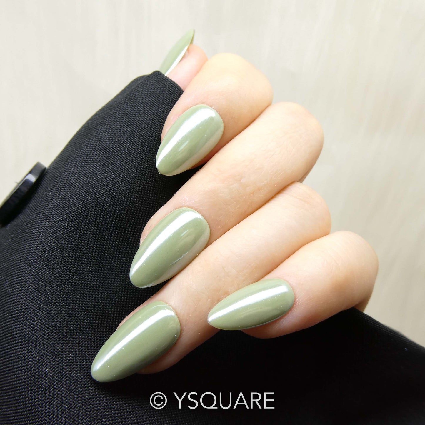 < Matcha > Y.Square Press On Nails / Faux Ongles Réutilisables