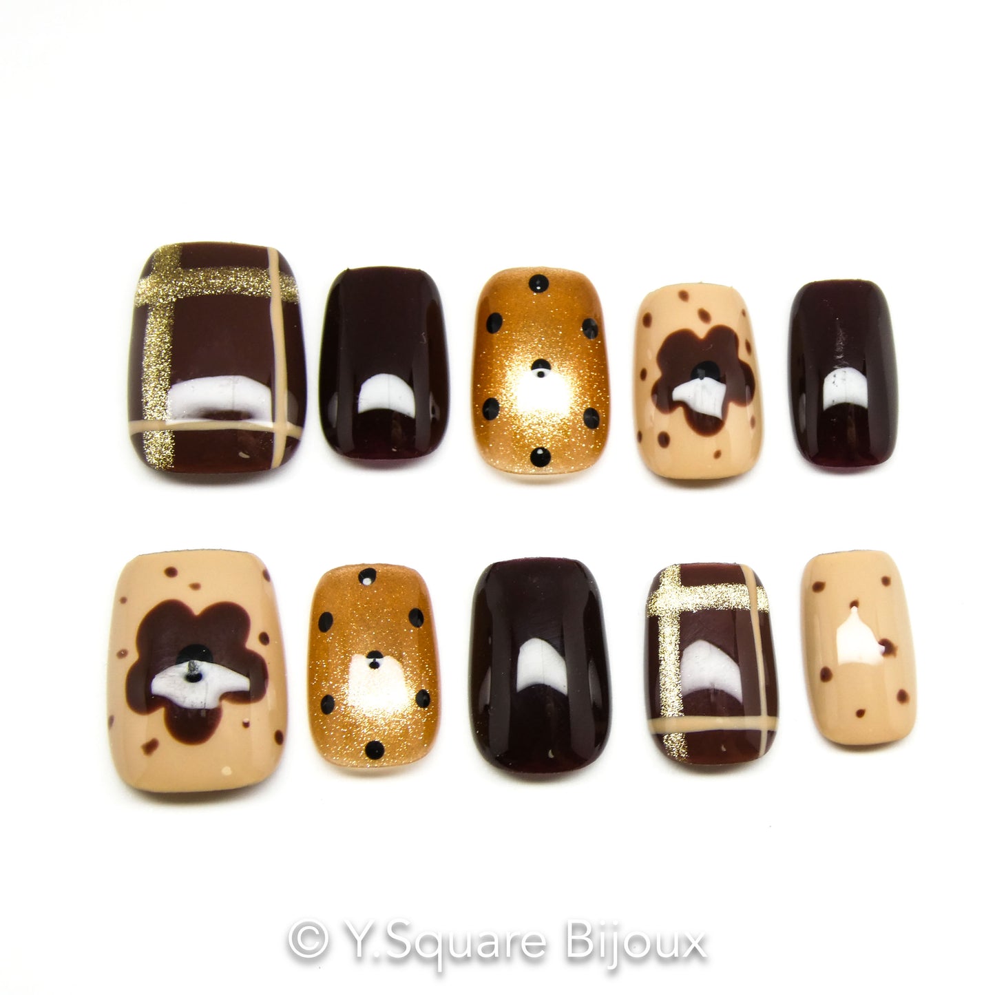 Dernière chance – Taille S -30 %- Y.Square Faux ongles
