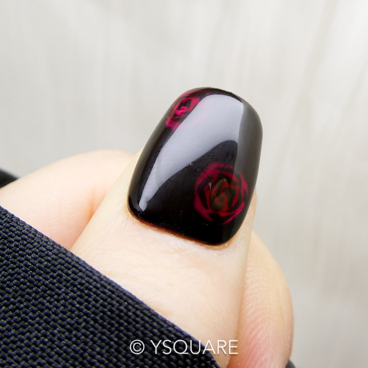 < Parfum Secret  > Y.Square Faux Ongles Fait Main Réutilisables