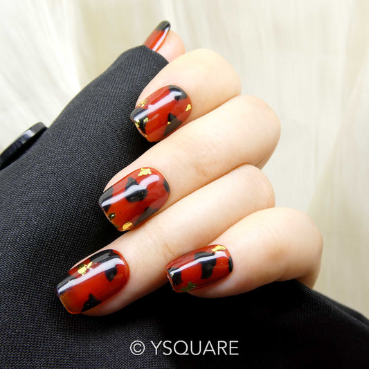  < Regina > Y.Square Faux Ongles Fait Main Réutilisables