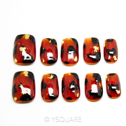  < Regina > Y.Square Faux Ongles Fait Main Réutilisables