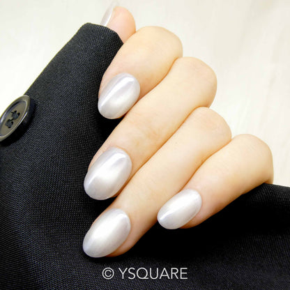 < Pearl > Y.Square Ongles Press On / Faux Ongles réutilisables
