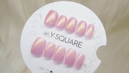 < Gloss à lèvres > Y.Square Faux Ongles Fait Main Réutilisables