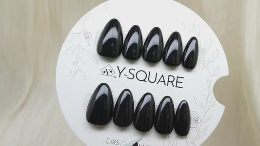 < Baddie > Y.Square Faux Ongles Fait Main Réutilisables