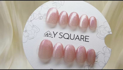 < Prosecco Litchi > Y.Square Ongles Press On / Faux Ongles réutilisables