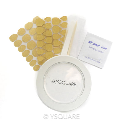 < Figue > Y.Square Faux Ongles Fait Main Réutilisables